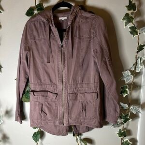 Maurices Dusty Pink Utility Jacket